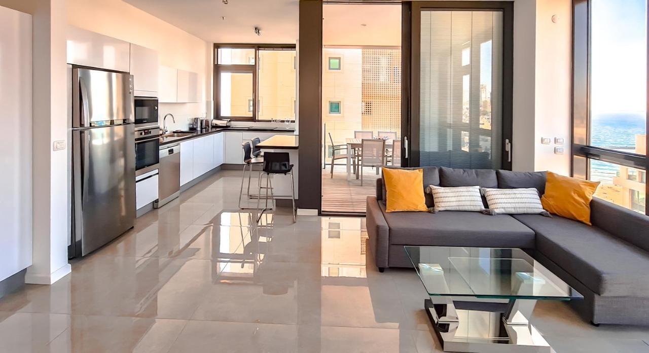 Bnbisrael Apartments - Hayarkon Diamant Tel Aviv Buitenkant foto